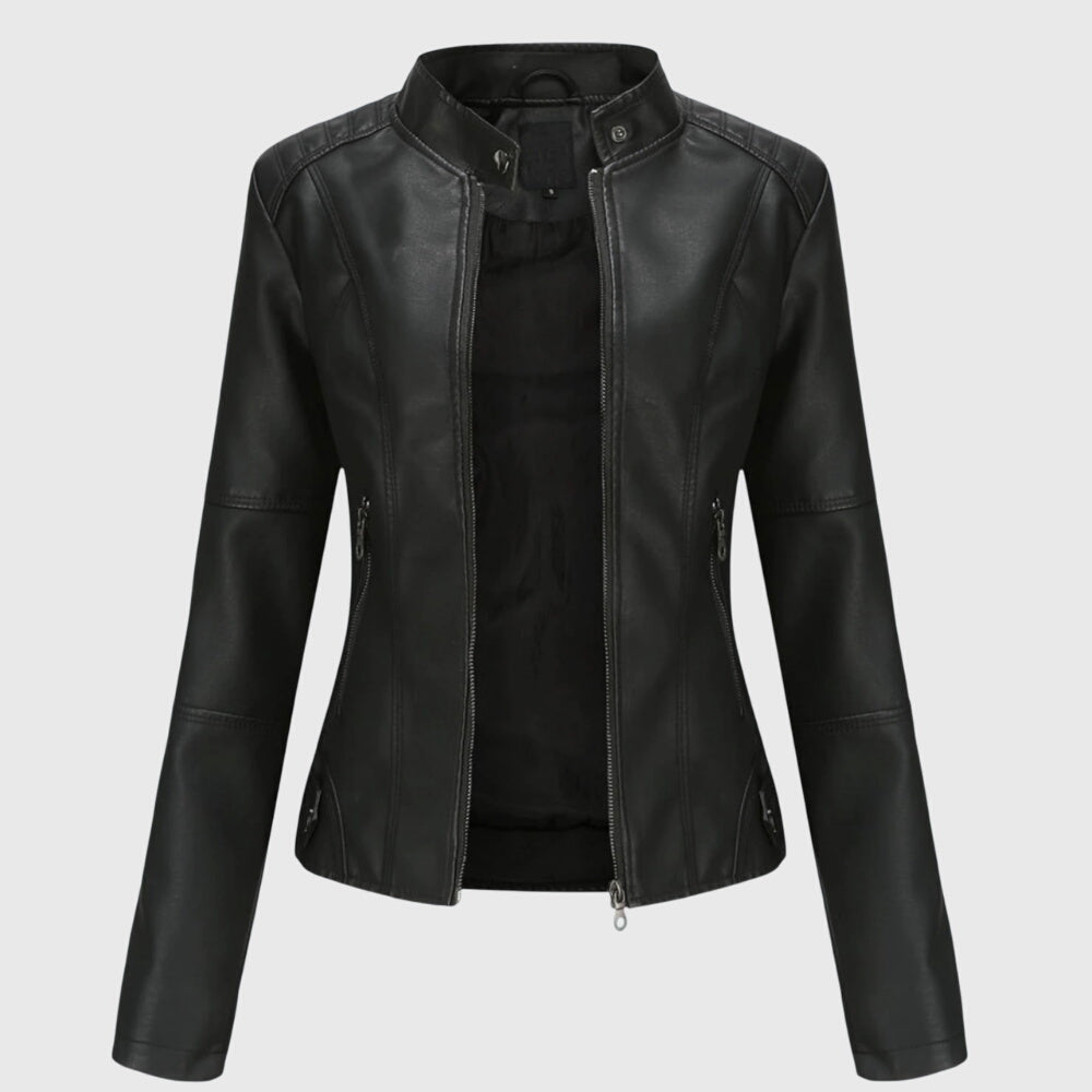 Brynne™ | Chic Women's Leather Jacket