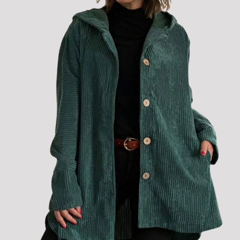 MIRELLA™ | Casual Velvet Hooded Jacket