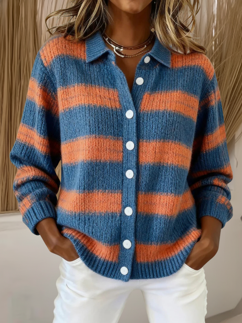 Rhiannon™ | Retro Check Cardigan