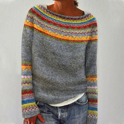 Aliana™ | Retro Wool Sweater