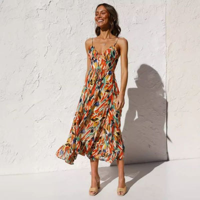 Lisa  - Colorful Summer Dress