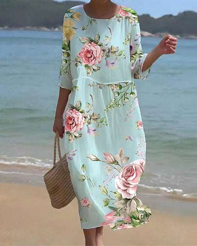 FRANKIE | ELEGANT FLORAL DRESS SALE
