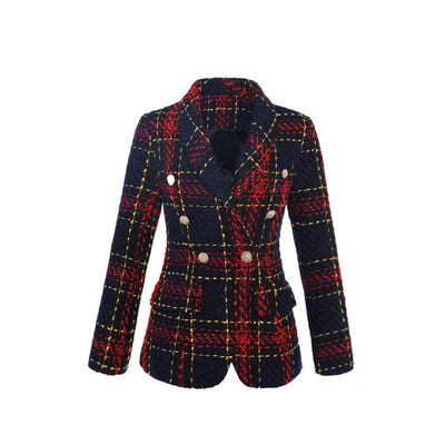 Selma™ | Retro Chic Tweed Blazer