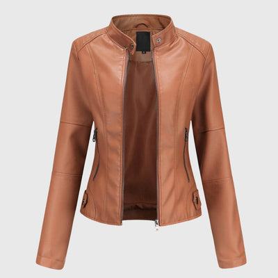 Brynne™ | Chic Women's Leather Jacket