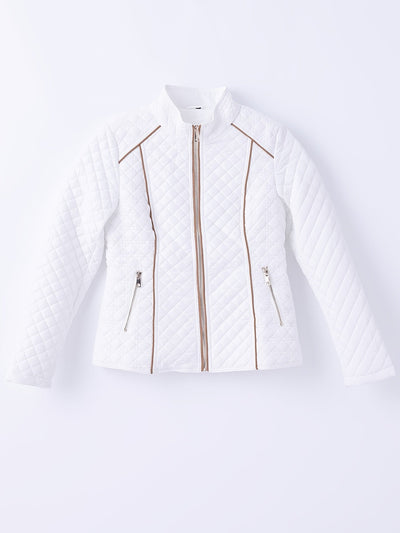 Raquel™ | Diamond-Quilted Padded Jacket