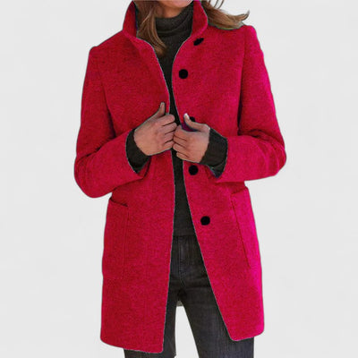 Rhea™ | Elegant Buttoned Coat
