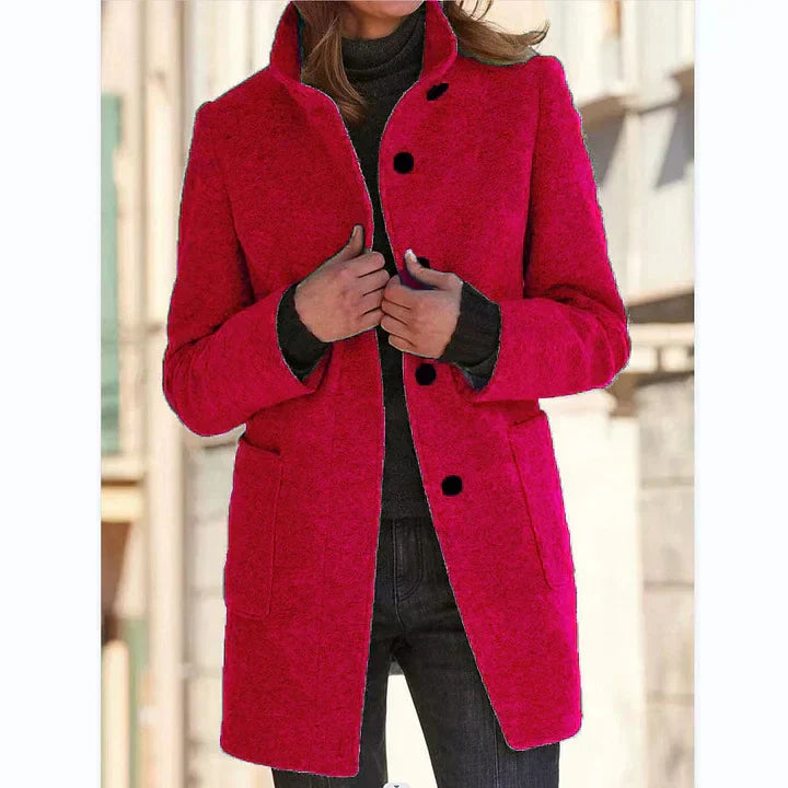 Fleur™ | Elegant Buttoned Coat