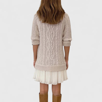 Zenara™ | Elegant Sweater Dress