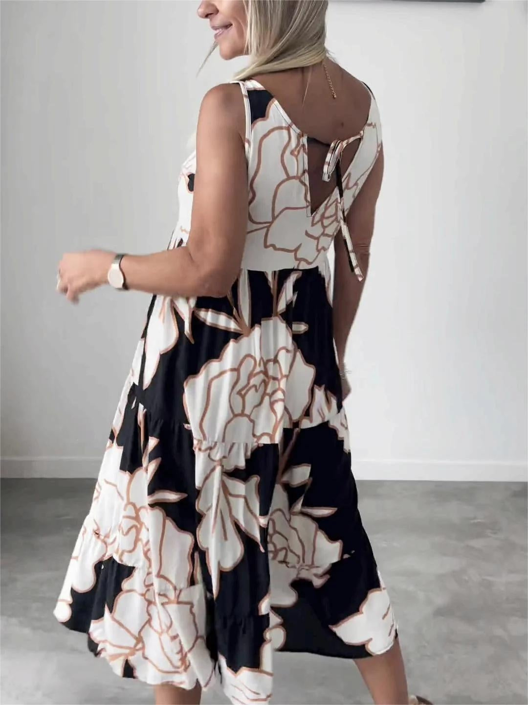 Scarlett - Sleeveless Long Dress