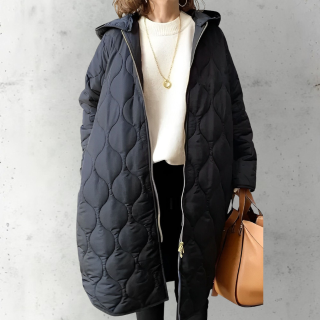 LUMA™ | Hooded Long Jacket