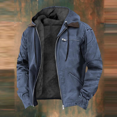 Hayes™ – Zipper Hooded Jacket for Everyday Comfort