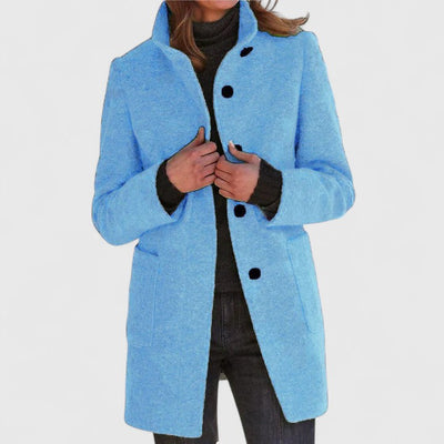 Rhea™ | Elegant Buttoned Coat