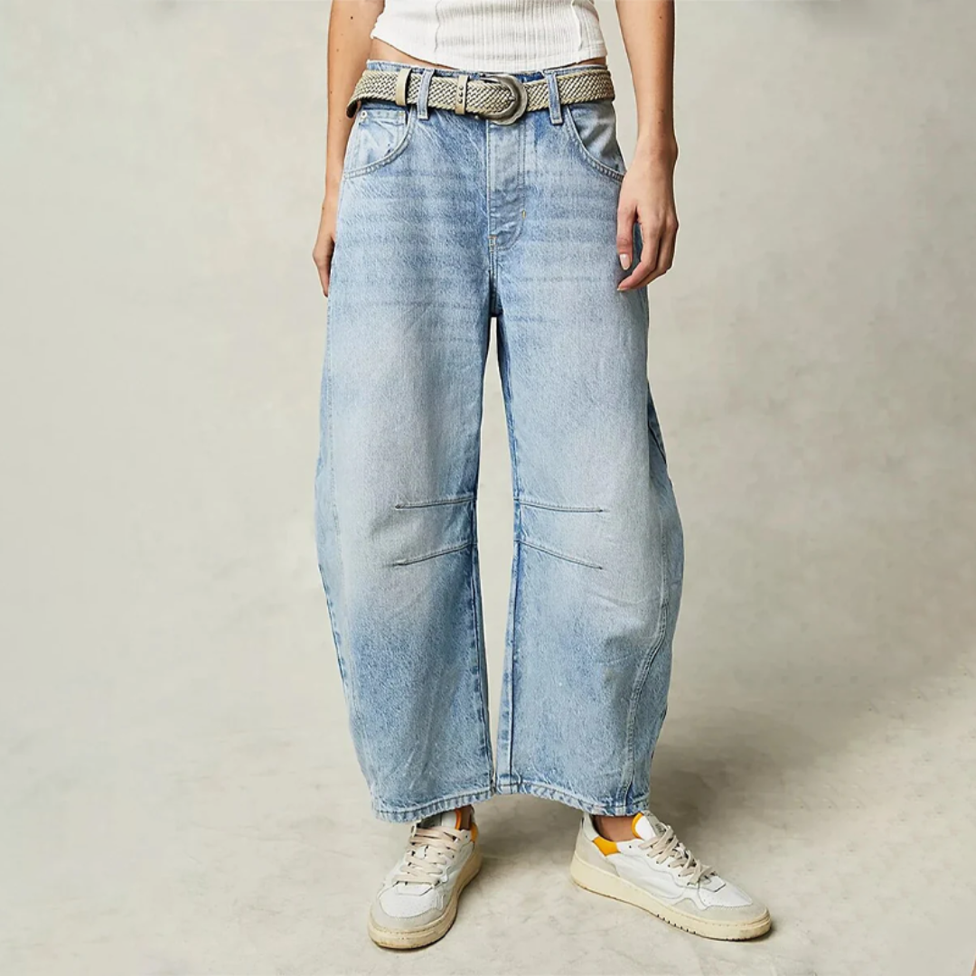 Greta™ | Wide leg comfort jeans