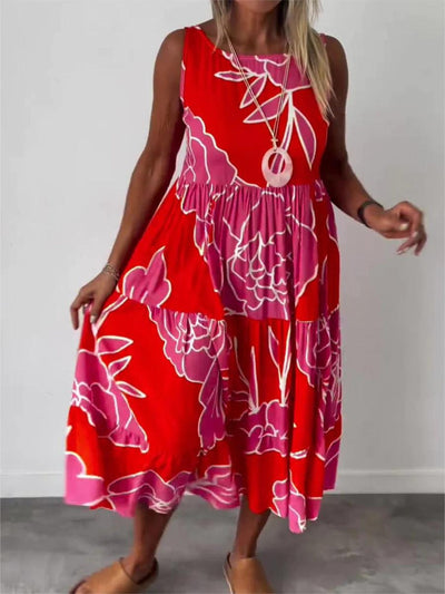Scarlett - Sleeveless Long Dress