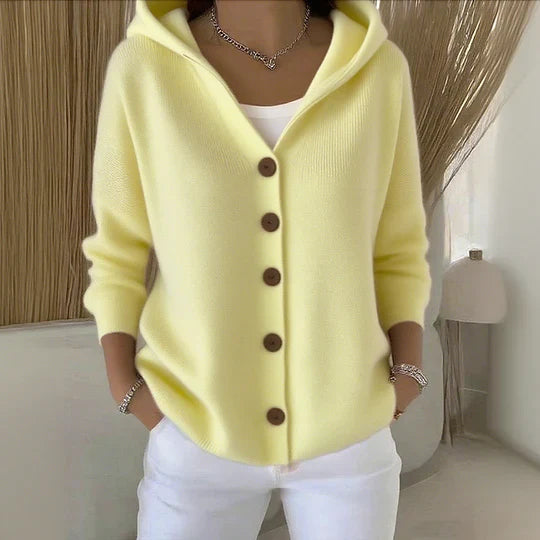 Claire™ | Hooded Knit Cardigan