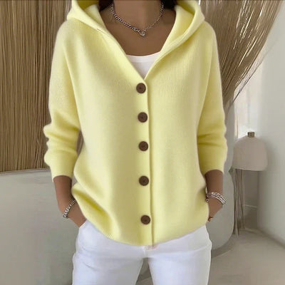 Claire™ | Hooded Knit Cardigan
