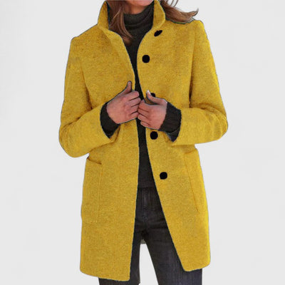 Rhea™ | Elegant Buttoned Coat