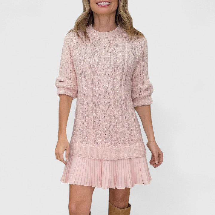 Zenara™ | Elegant Sweater Dress