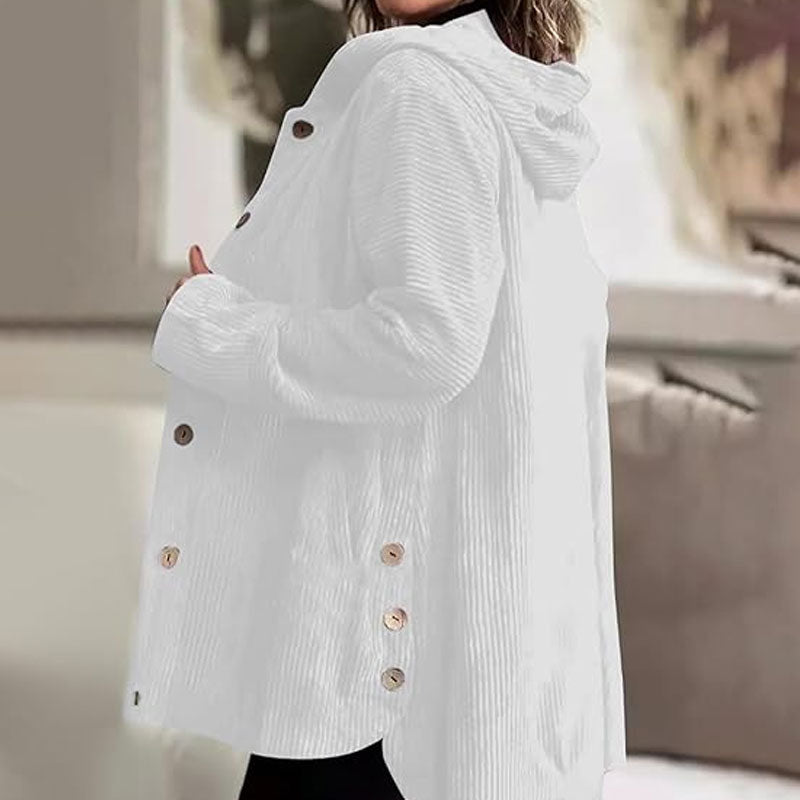 MIRELLA™ | Casual Velvet Hooded Jacket