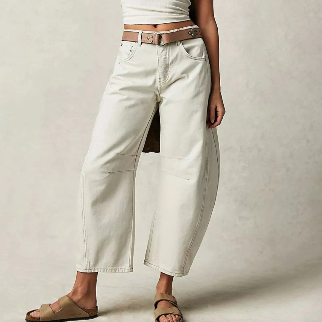 Greta™ | Wide leg comfort jeans