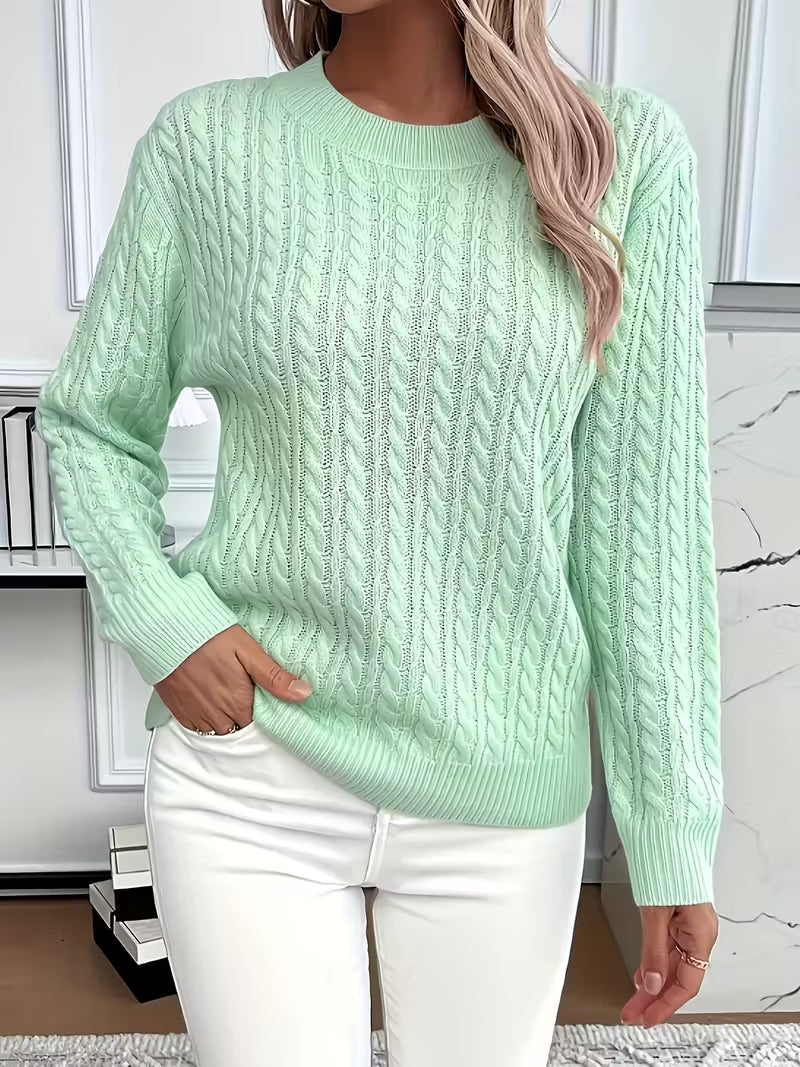 Aleira™ | Comfortable Soft Knit Sweater
