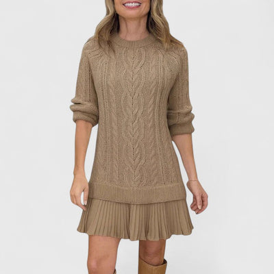 Zenara™ | Elegant Sweater Dress