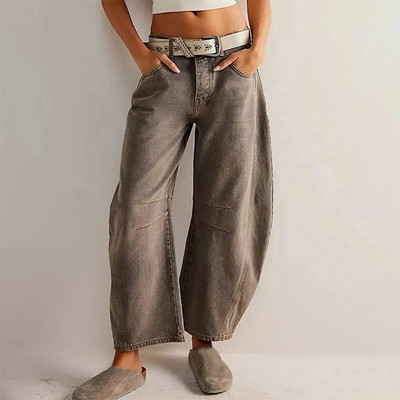 Greta™ | Wide leg comfort jeans