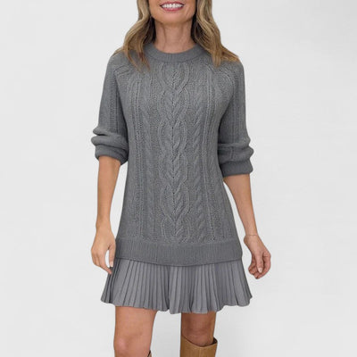 Zenara™ | Elegant Sweater Dress