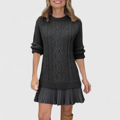 Zenara™ | Elegant Sweater Dress