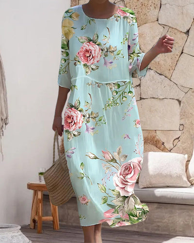 FRANKIE | ELEGANT FLORAL DRESS SALE