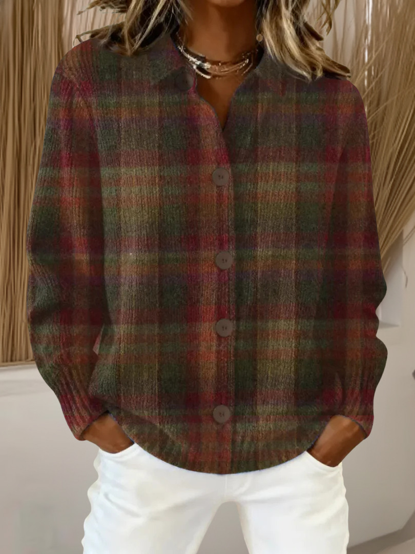 Samantha™ | Plaid Revival Cardigan