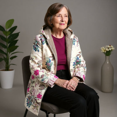 Chandra™ | Floral Fleece Jacket