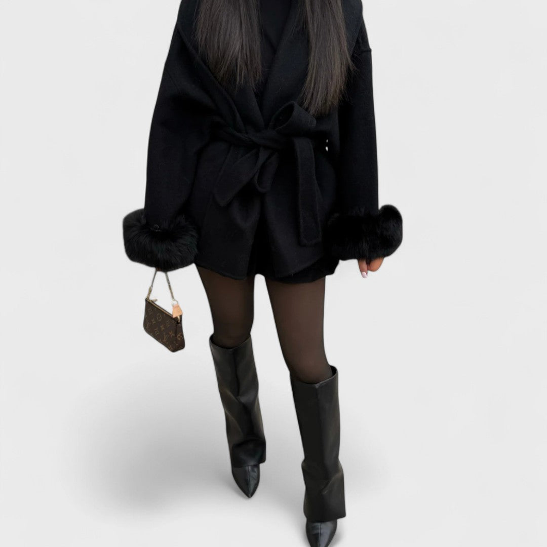 Vivienne™ | Elegant Belted Coat