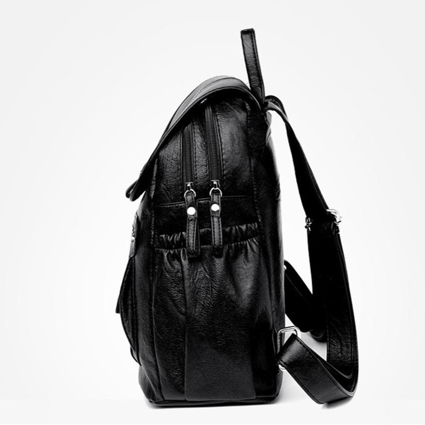 GALILEE | LIGHTWEIGHT LEATHER BACKPACK