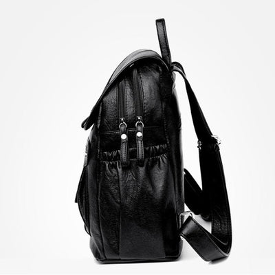 GALILEE | LIGHTWEIGHT LEATHER BACKPACK
