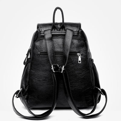 GALILEE | LIGHTWEIGHT LEATHER BACKPACK