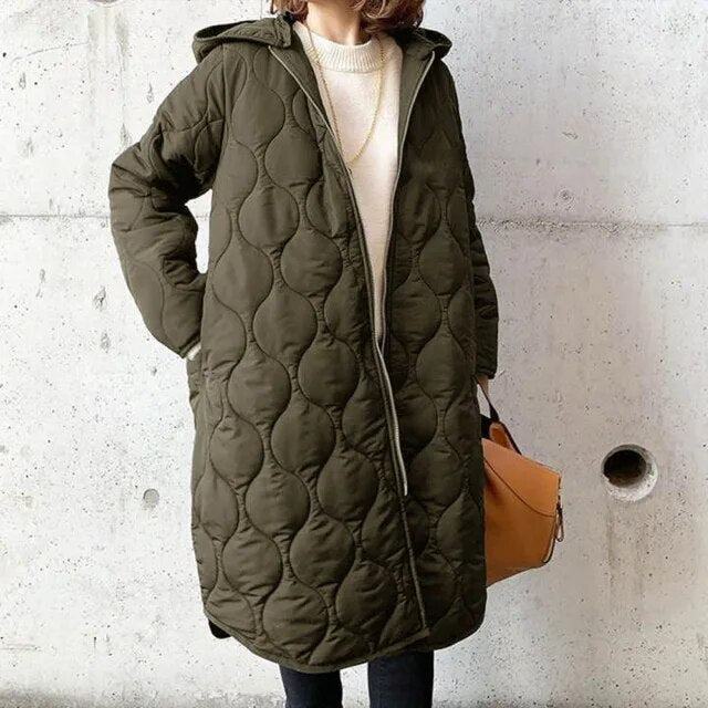 LUMA™ | Hooded Long Jacket