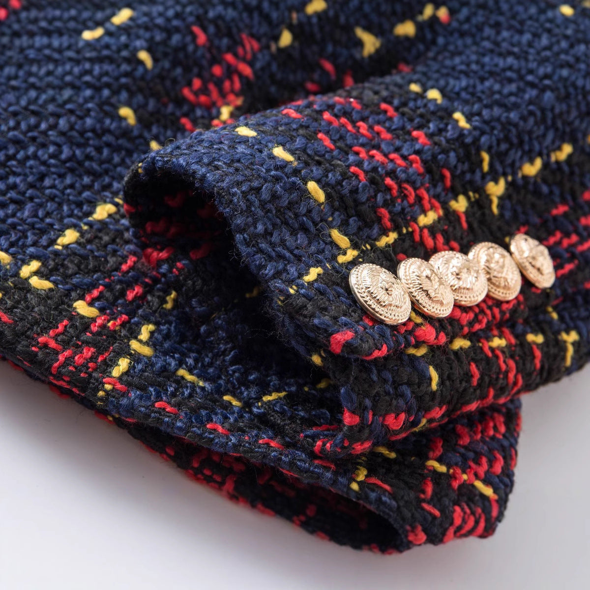 Selma™ | Retro Chic Tweed Blazer