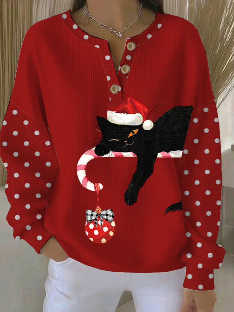Sayera™ | Christmas Knit Sweater