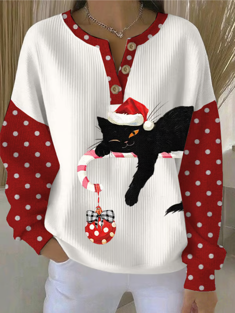 Sayera™ | Christmas Knit Sweater