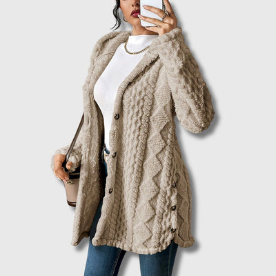 ANABELLE™ | Cozy Hooded Teddy Coat