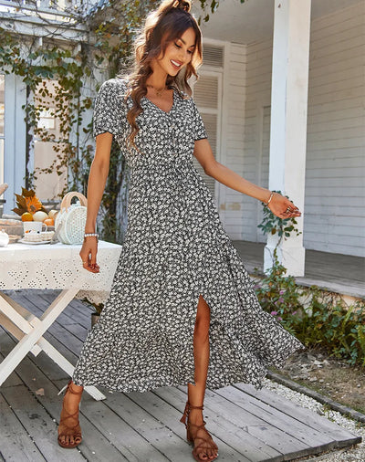 Sophia - Summer Floral Splendour Dress