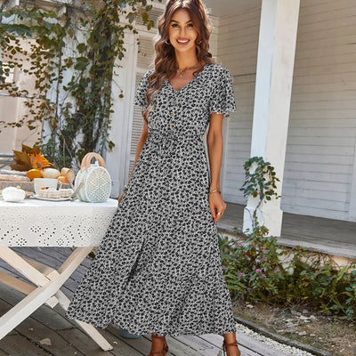 Sophia - Summer Floral Splendour Dress