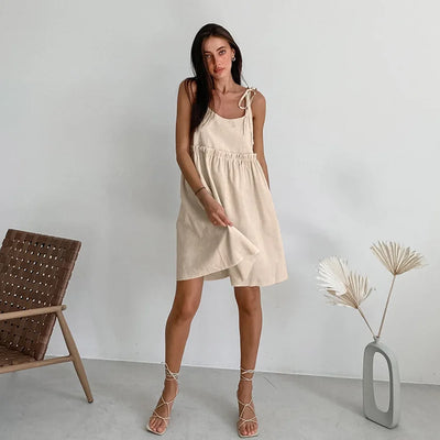 Marie - Cotton And Linen Sunday With Lace