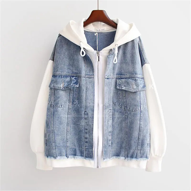 Feyla™ | Denim Jacket with Hoodie