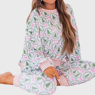 Aubrey - Cozy Christmas Loungewear Set