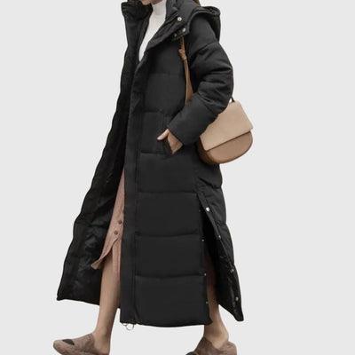 Fiona - Long Quilted Warm Coat