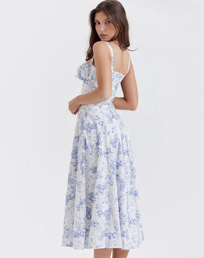 Victoria - Summer Dress with Shoulder Straps