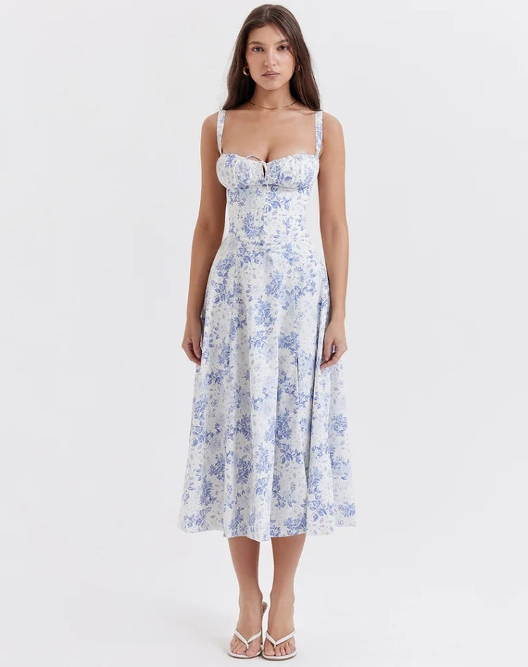 Victoria - Summer Dress with Shoulder Straps