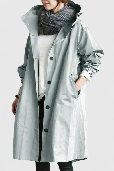 Astrida™ | Comfortable Long Collared Coat